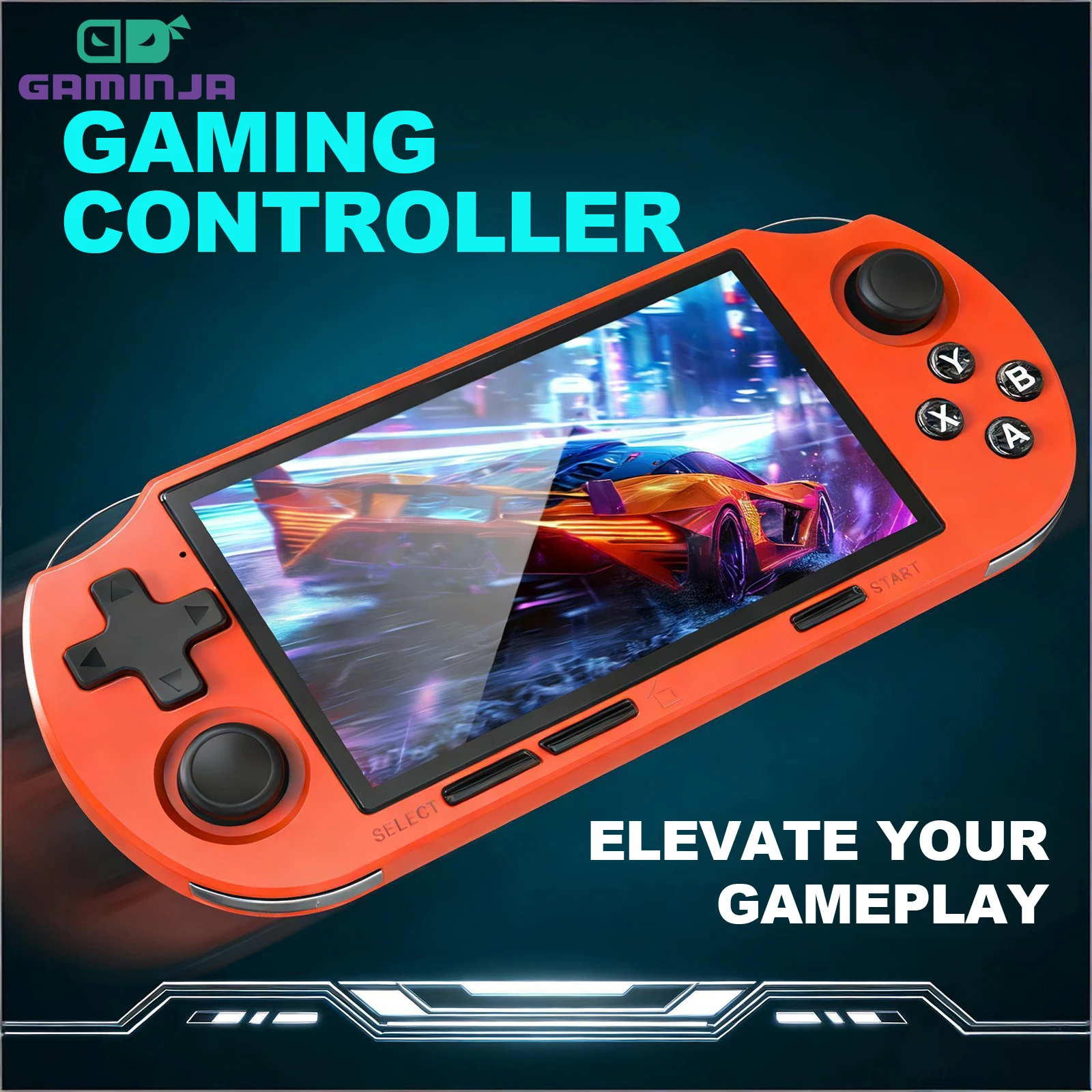 Gaming Console Deals - GAMINJA Handheld Portable Gaming Console 4.5Inch