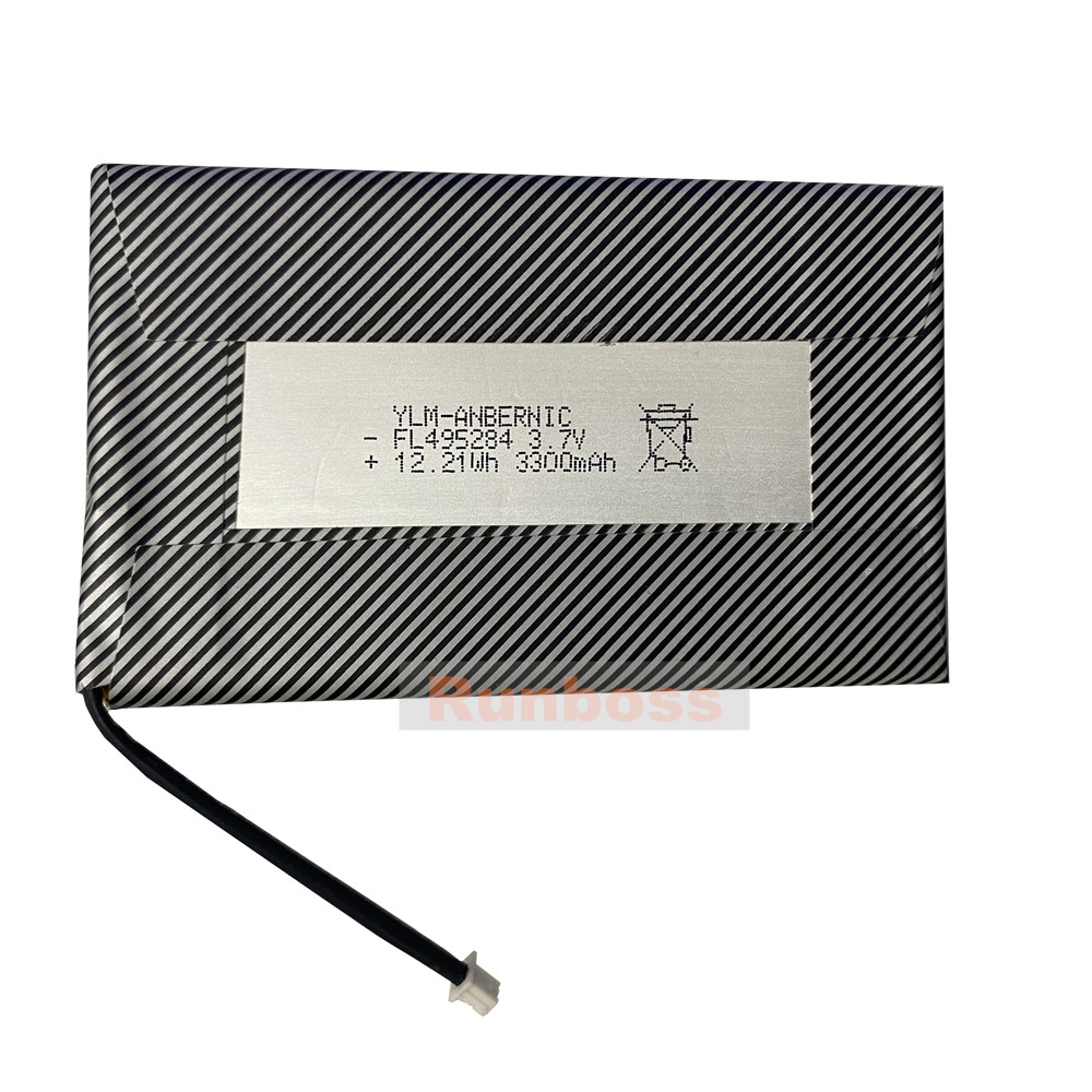Gaming Console Anbernic - 3.7V 3300mAh 535284 495284 1.25mm Battery