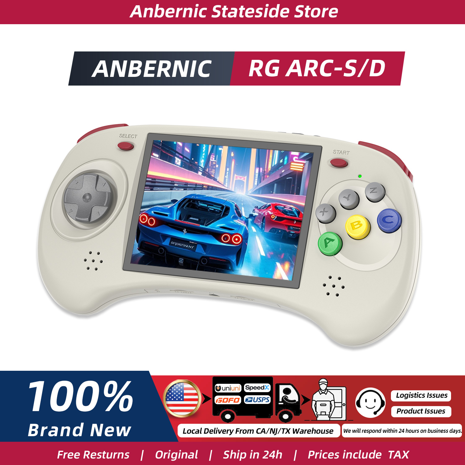 Gaming Console Android - ANBERNIC RG ARC-D RG ARC-S Retro