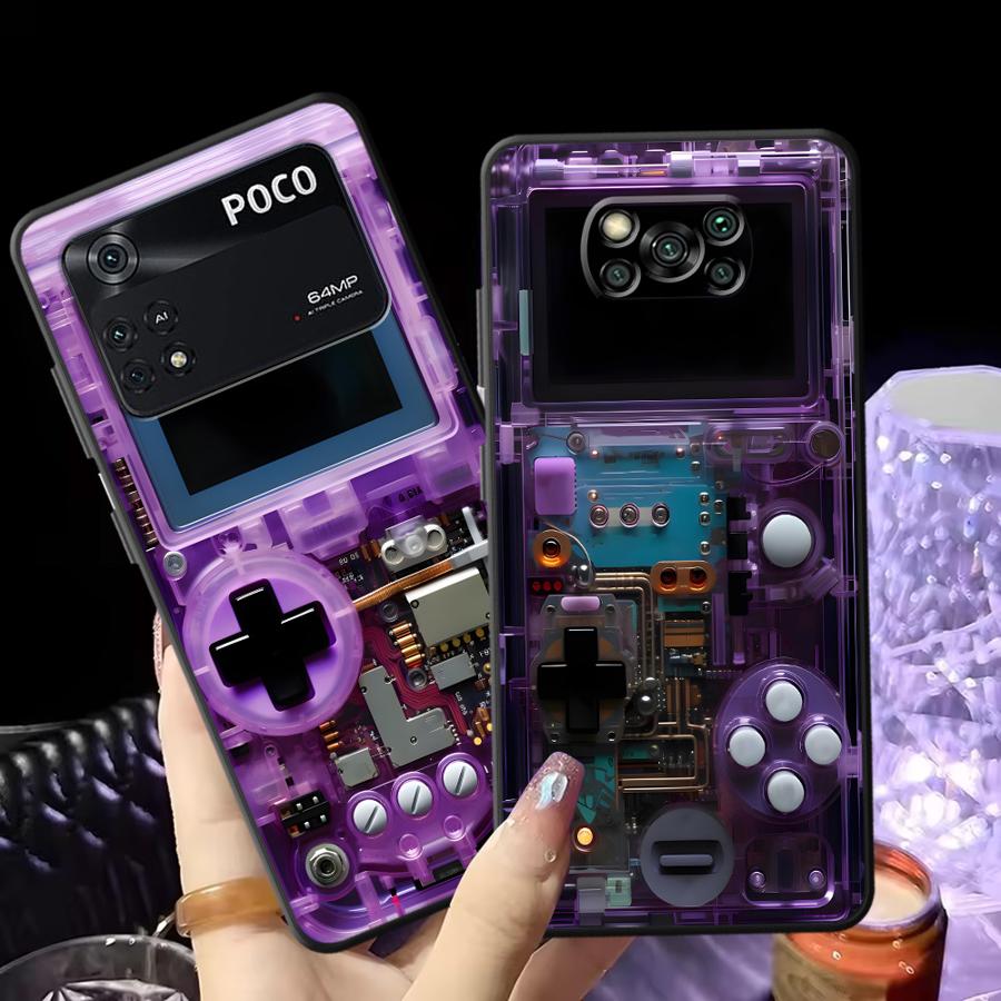 Case for Xiaomi Poco X3 X4 X5  - Gaming Console Logo review and price