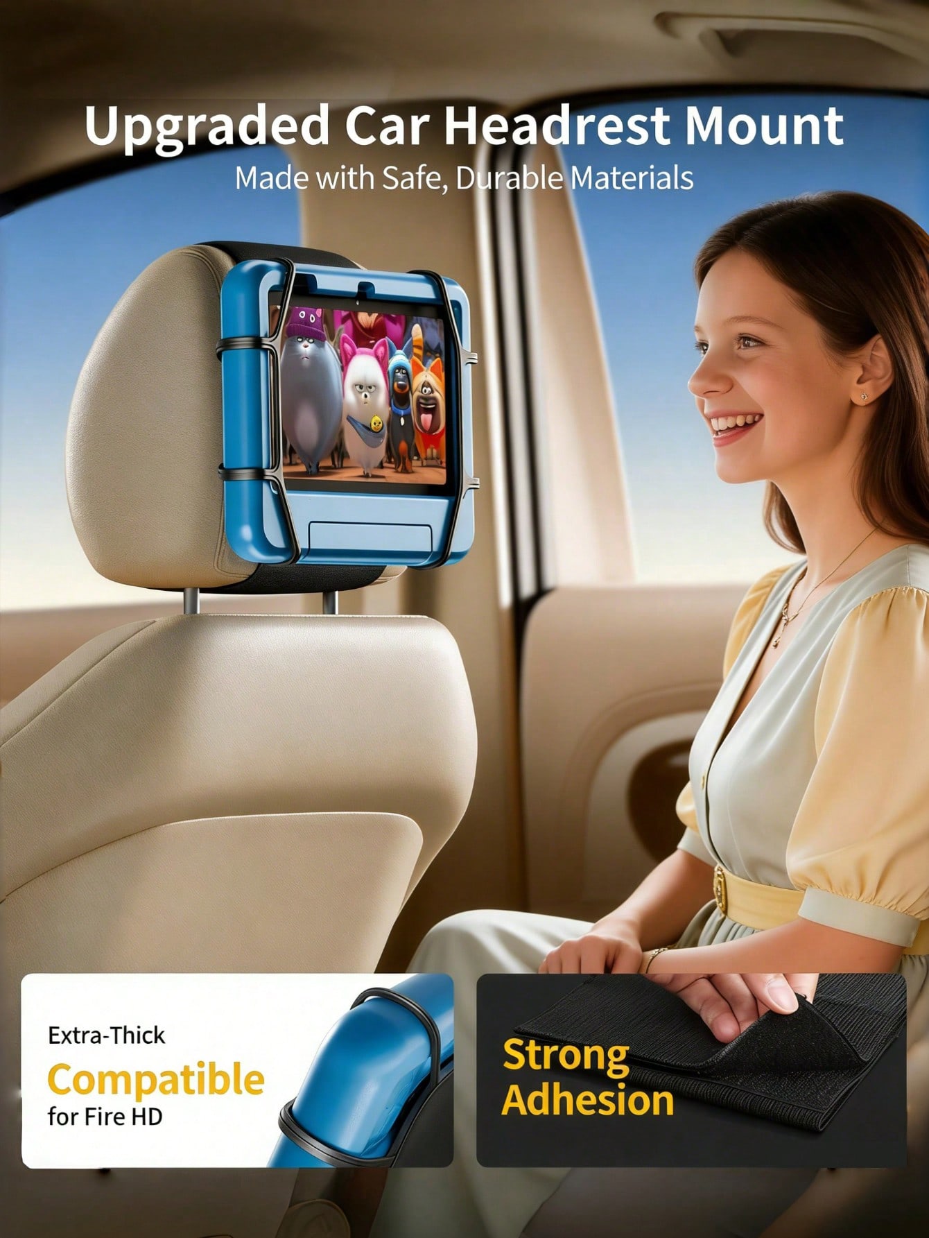Car Headrest Tablet Holder – 3 - Gaming Console Android review and price