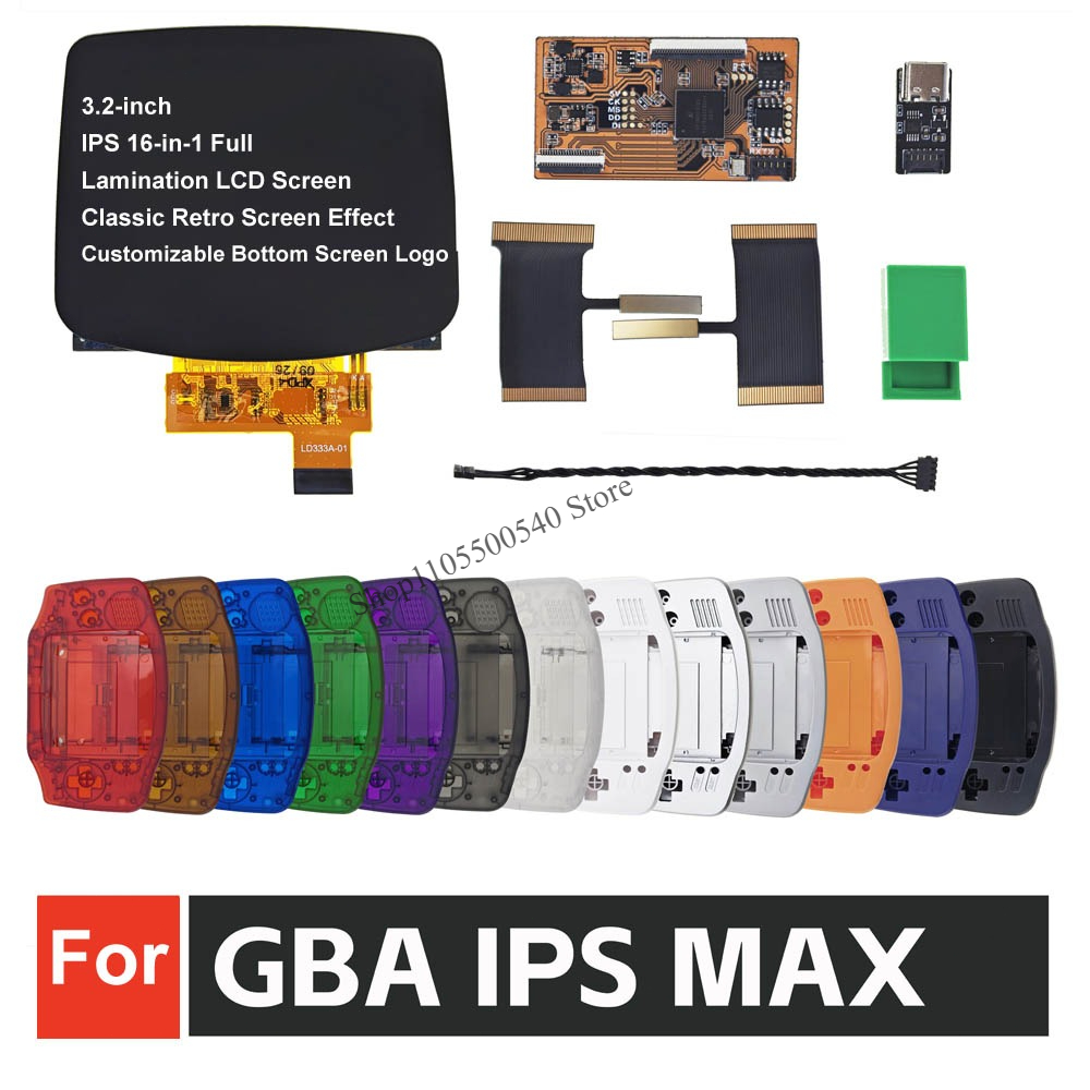 3.2-Inch IPS MAX Laminated LCD - Gaming Console Logo review and price
