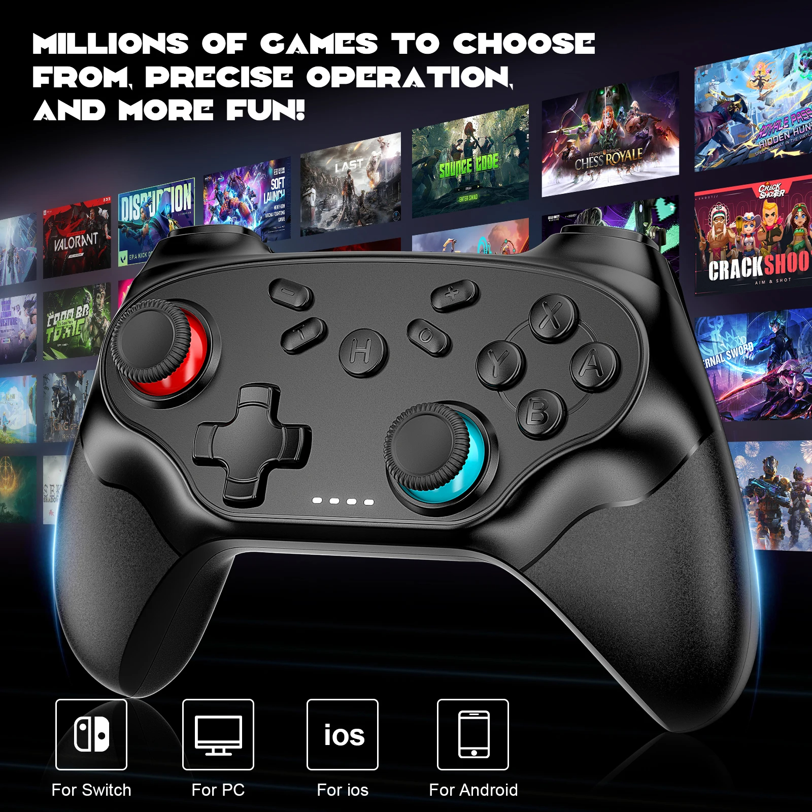 Gamepads For Switch/Ios/Androi - Gaming Console Android review and price