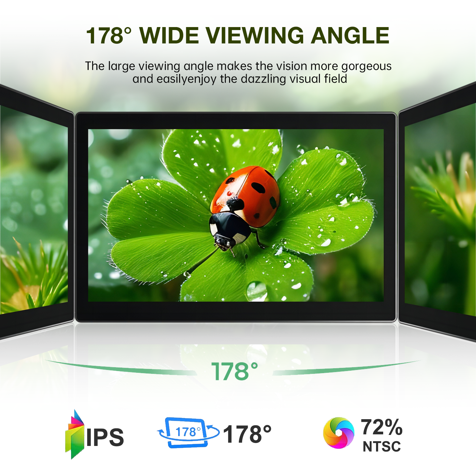 6 Inch Portable Monitor HD 108 - Gaming Console Display review and price