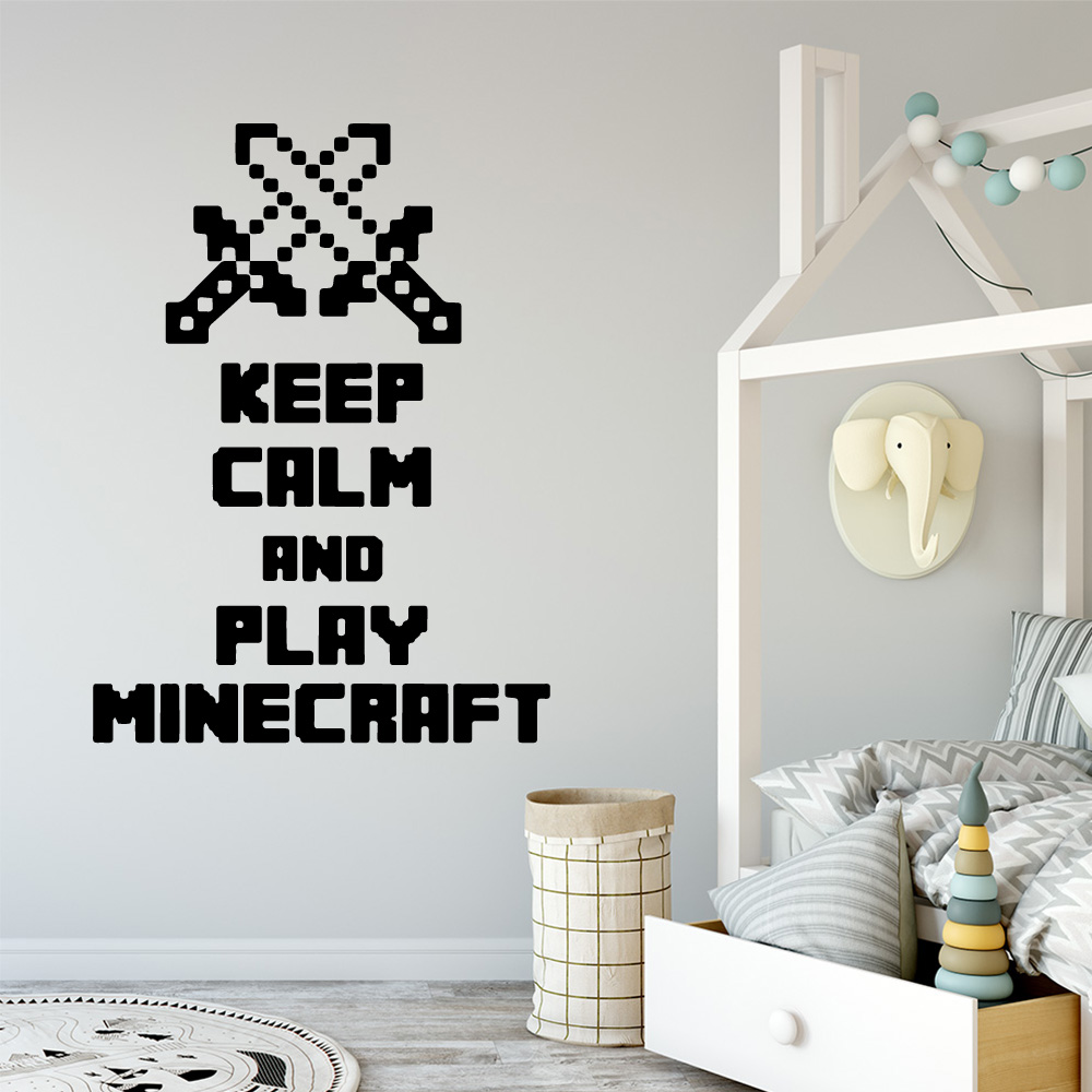 1 pc new Game keep calm and pl - Gaming Console With Minecraft review and price