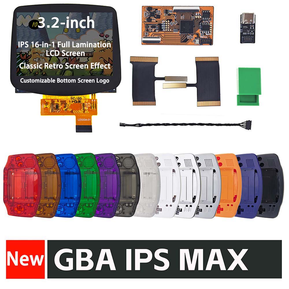 New 3.2-Inch IPS MAX Laminated - Gaming Console Logo review and price