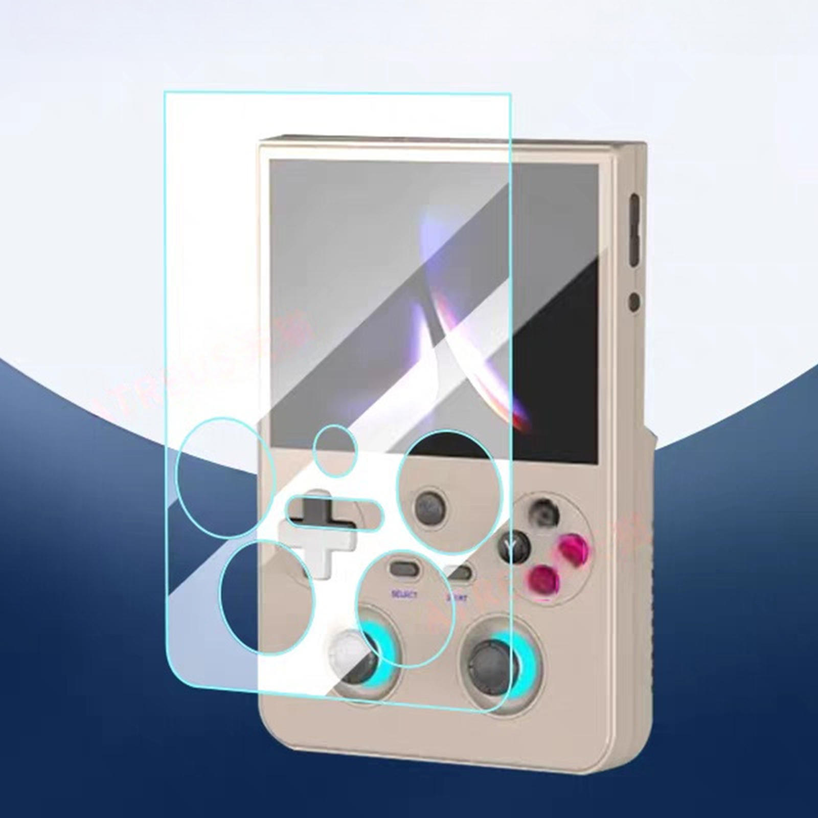 2pcs 9H HD Tempered Glass For  - Gaming Console Anbernic review and price