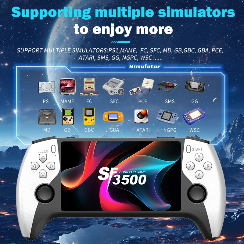SF3500 Retro Handheld Game Con - Gaming Console Deals review and price