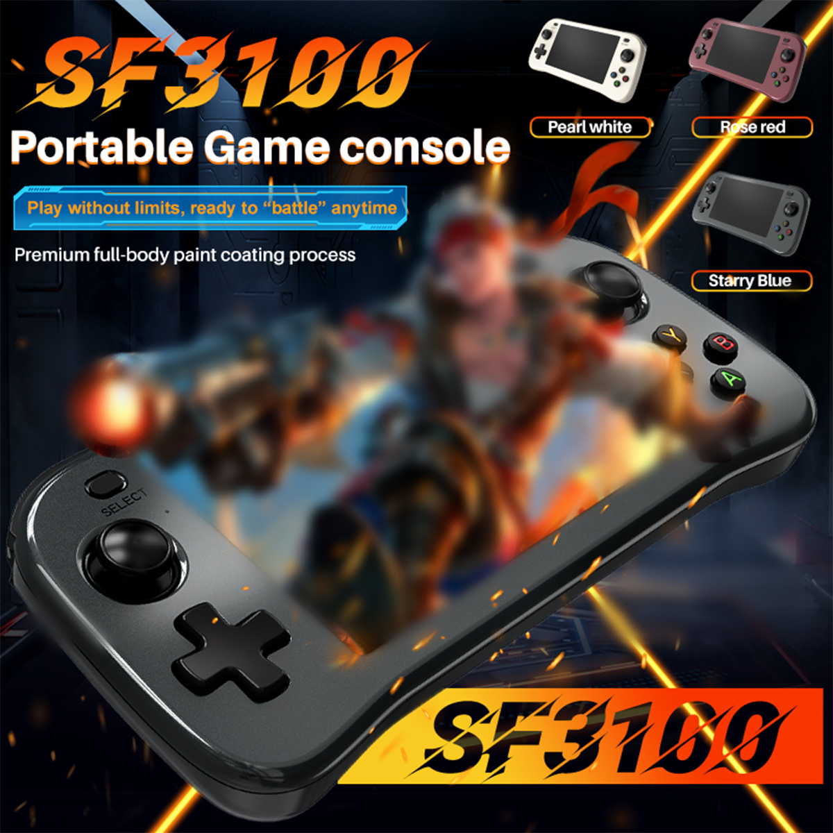 SF3100 Portable Handheld Game  - Gaming Console Deals review and price