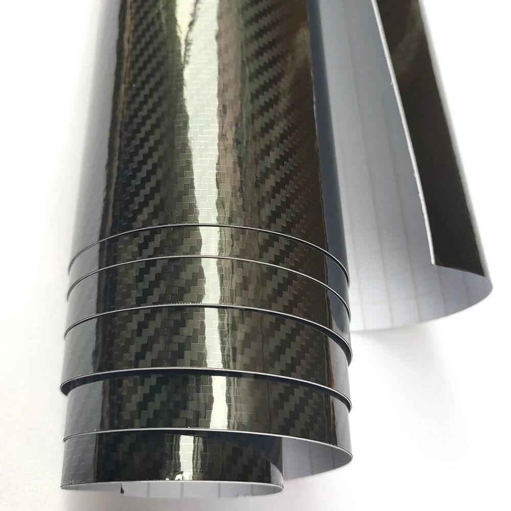 3D 4D 5D 6D Black Carbon Fiber - Console Skin Wrap review and price