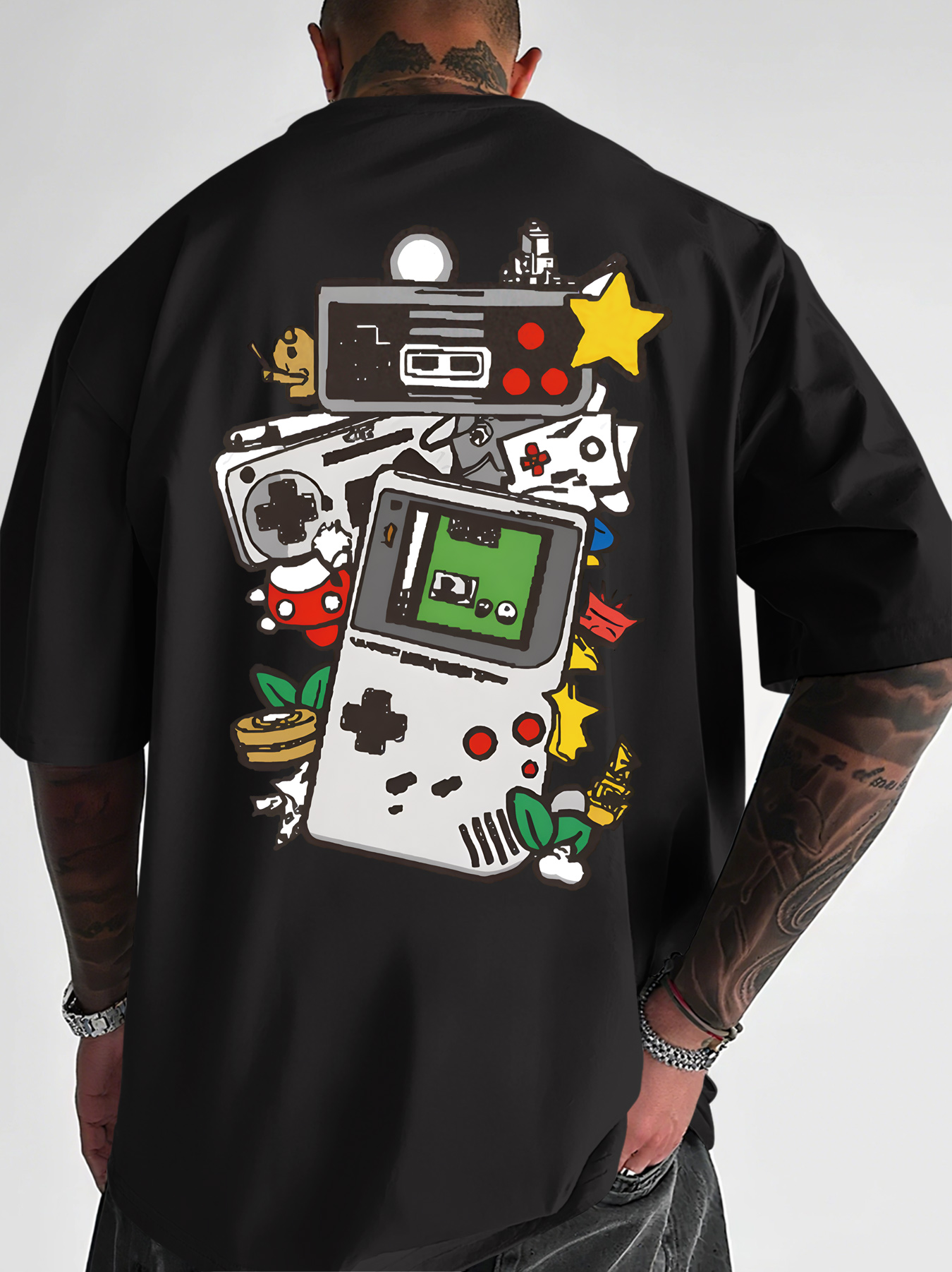 Men's Retro Gaming T-Shirt Gam - Gaming Console Icon review and price
