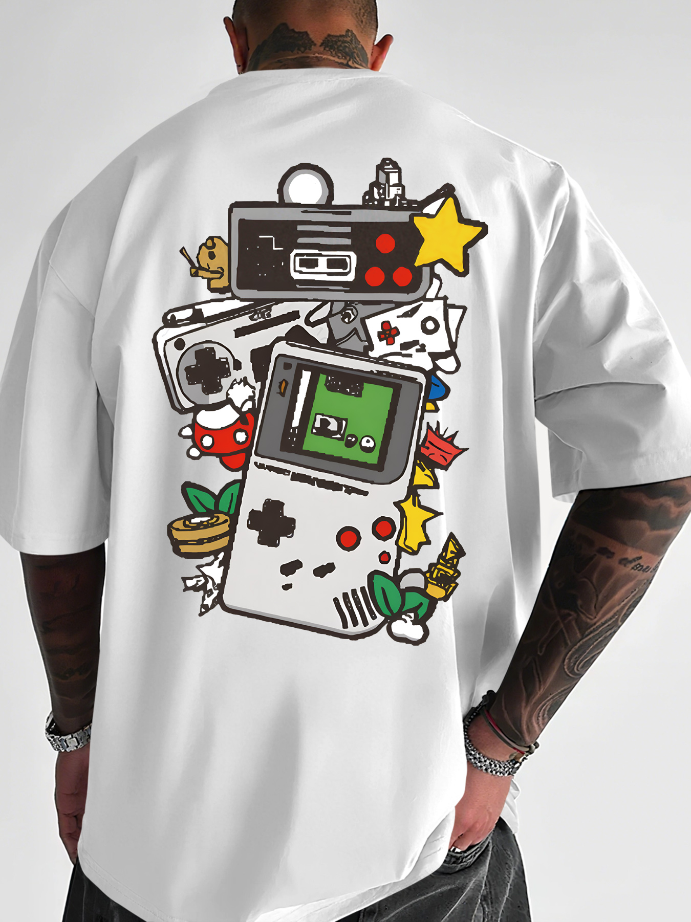 Men's Retro Gaming T-Shirt Gam - Gaming Console Icon review and price