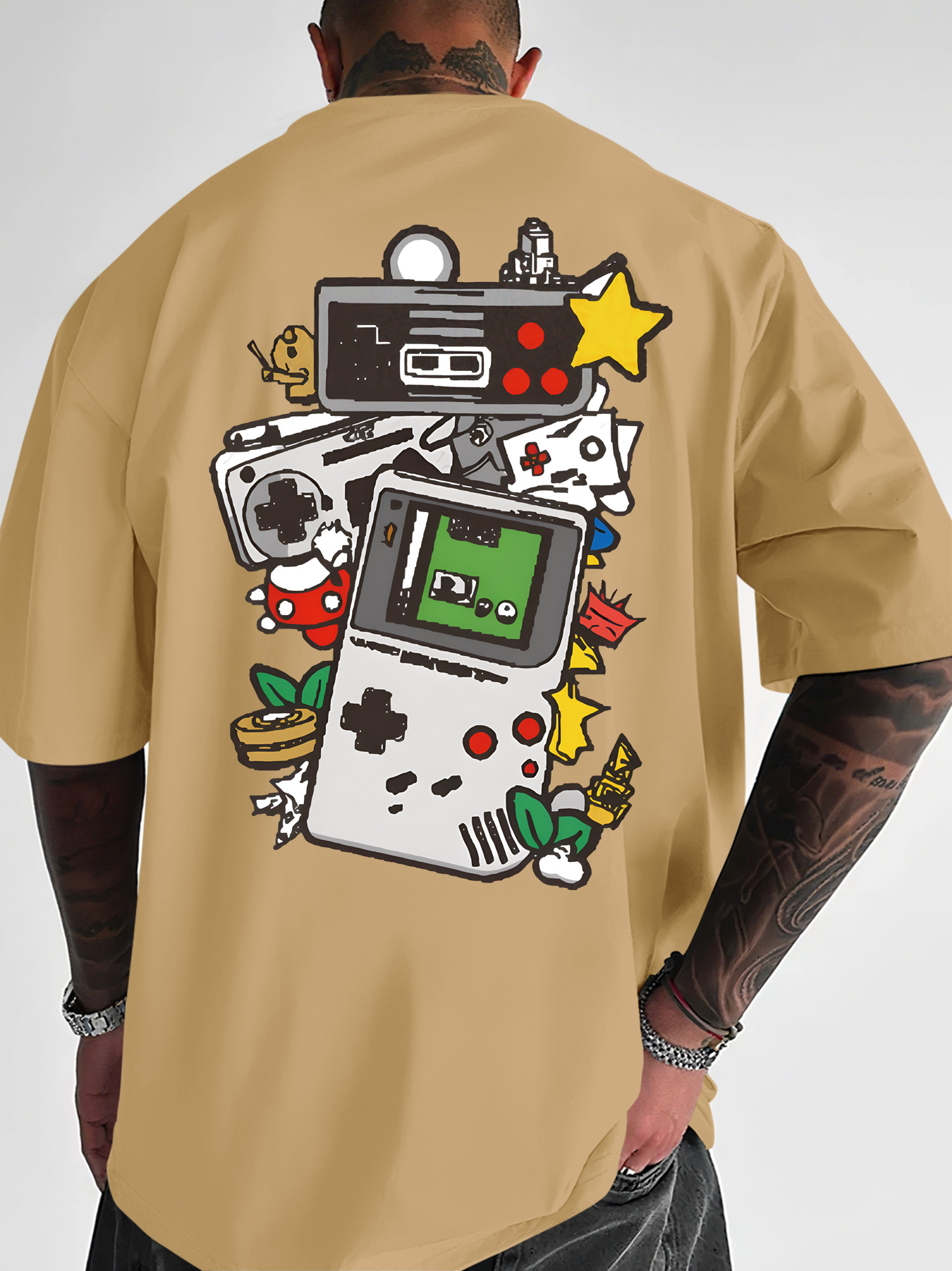 Men's Retro Gaming T-Shirt Gam - Gaming Console Icon review and price
