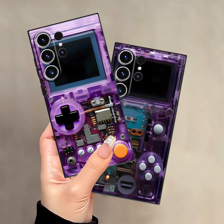 Purple Gaming Console Case for - Gaming Console Logo review and price