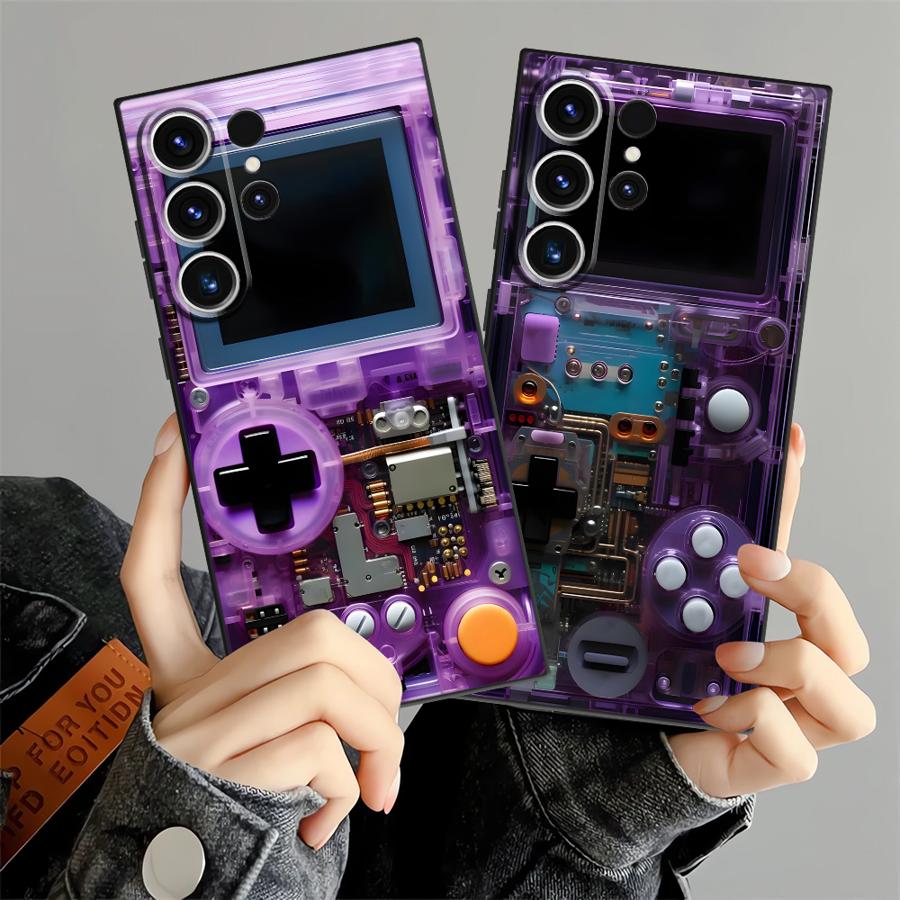 Purple Gaming Console Case for - Gaming Console Logo review and price
