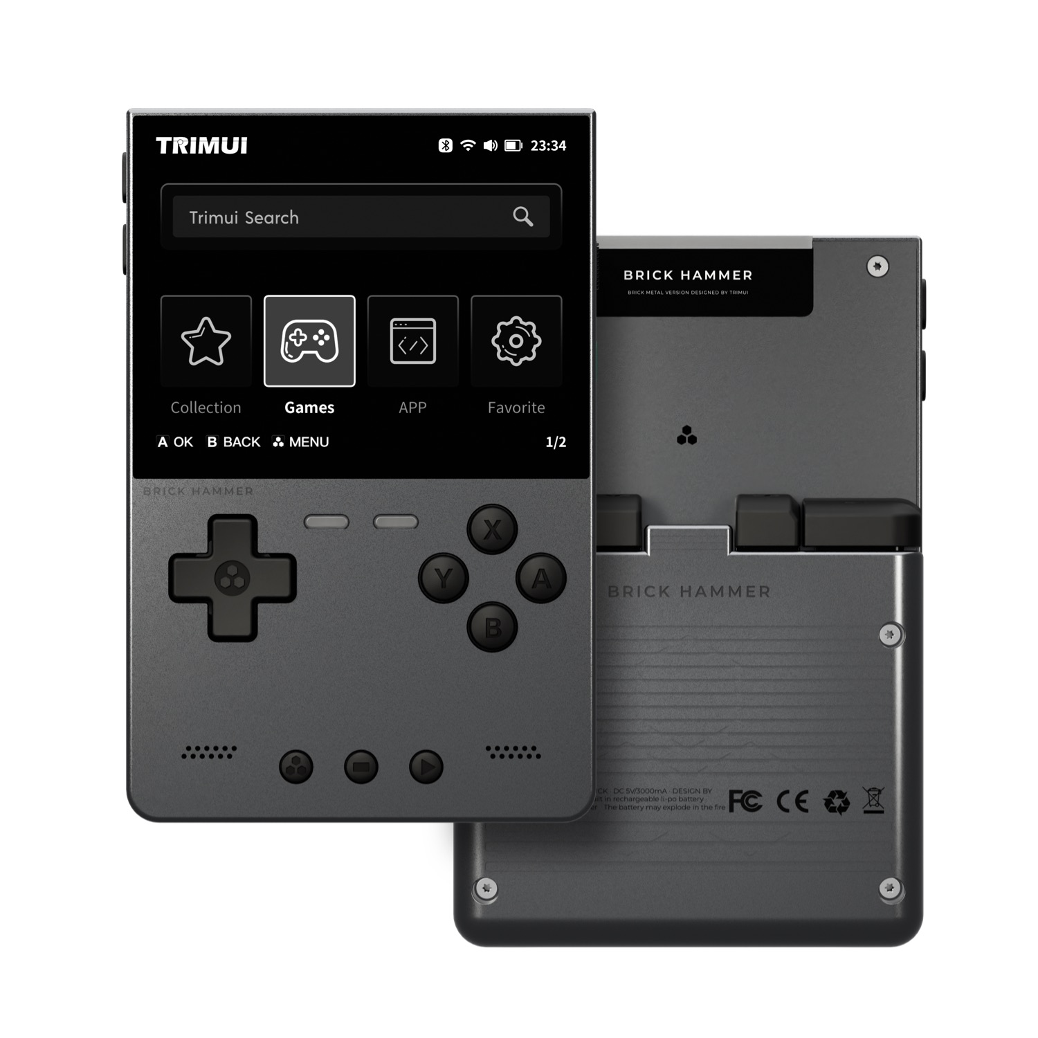TRIMUI BRICK HAMMER Retro Hand - Gaming Console For Phone review and price