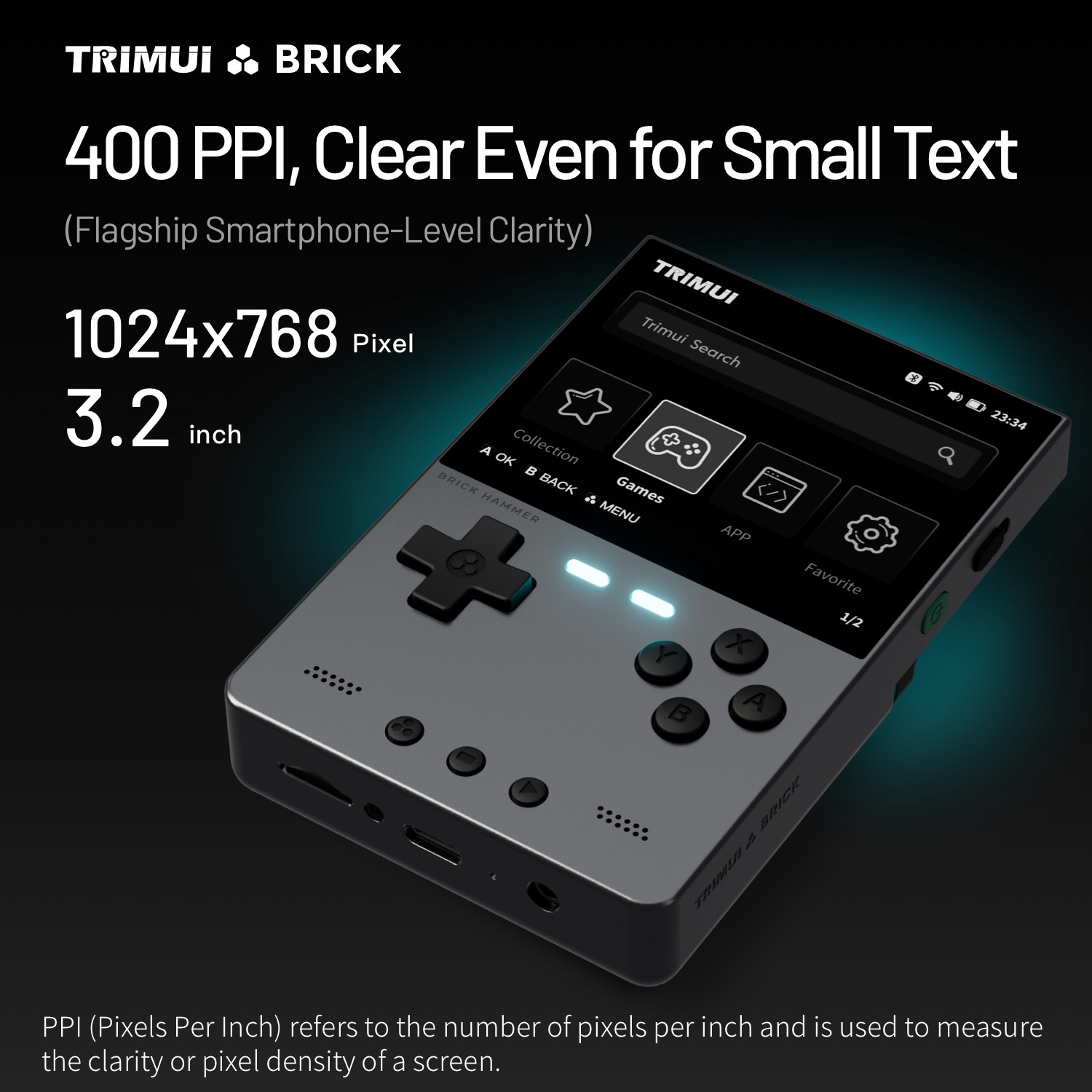 TRIMUI BRICK HAMMER Retro Hand - Gaming Console For Phone review and price