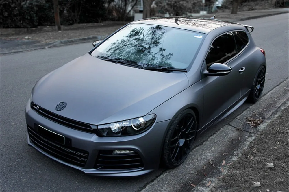 Matte Dark Grey Vinyl Film Car - Console Skin Wrap review and price