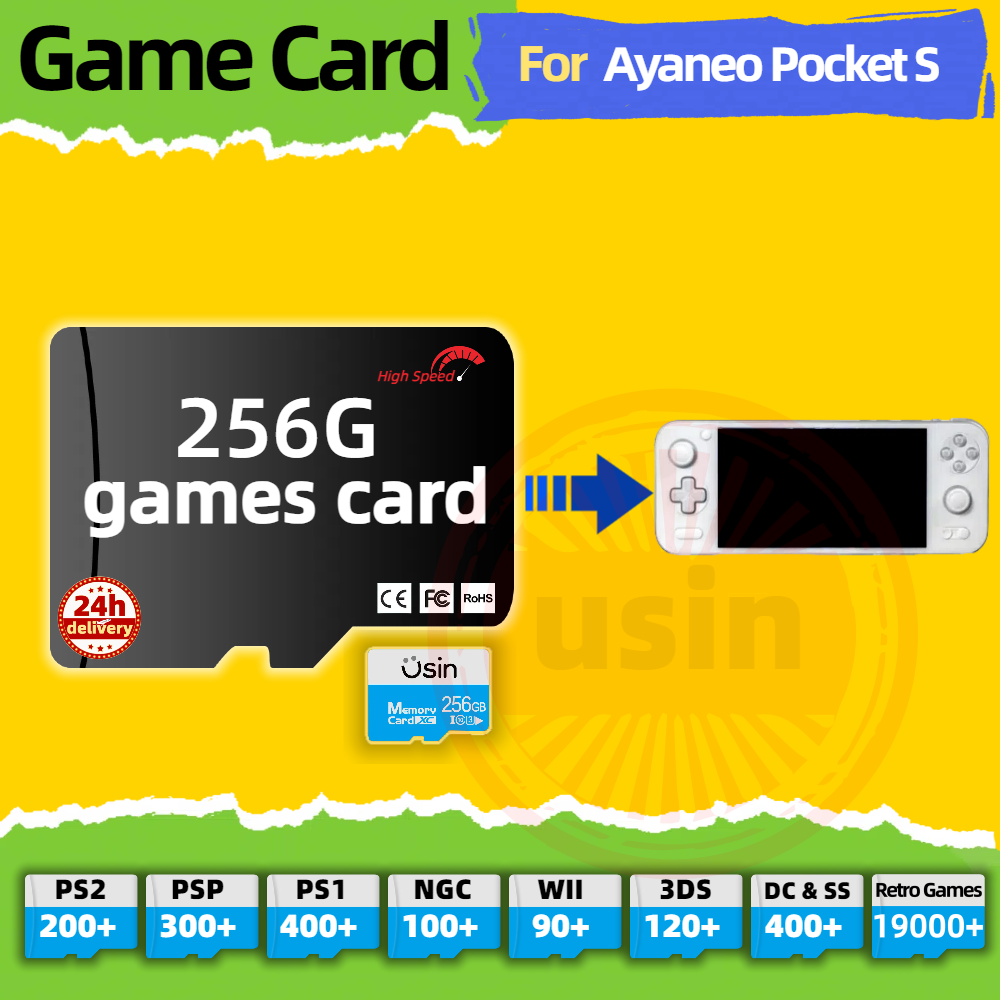 Game Card For Ayaneo Pocket S  - Gaming Console Android review and price