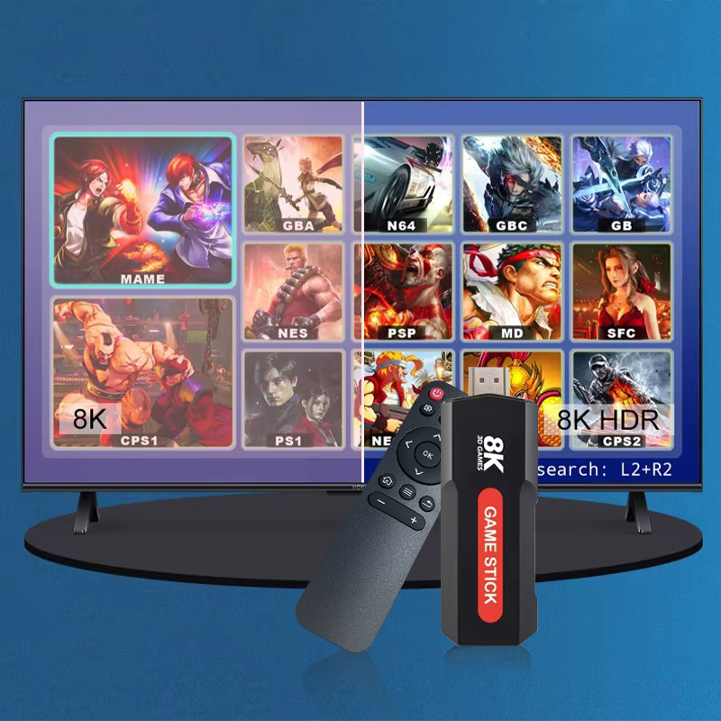 X2 Game Stick HD 4K 8K 3D Cons - Gaming Console Android review and price