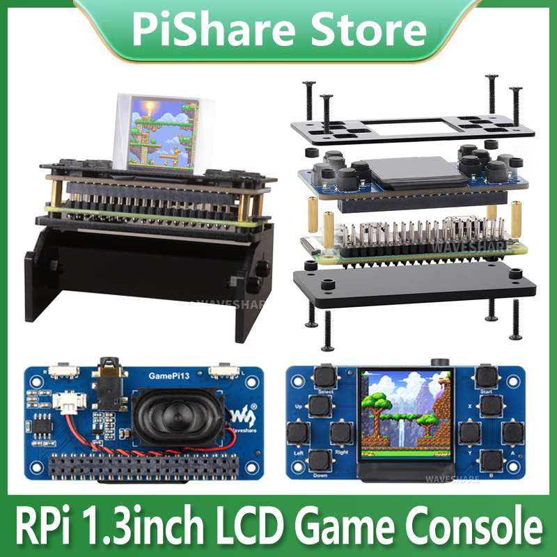 Raspberry Pi 1.3inch LCD Displ - Gaming Console Display review and price