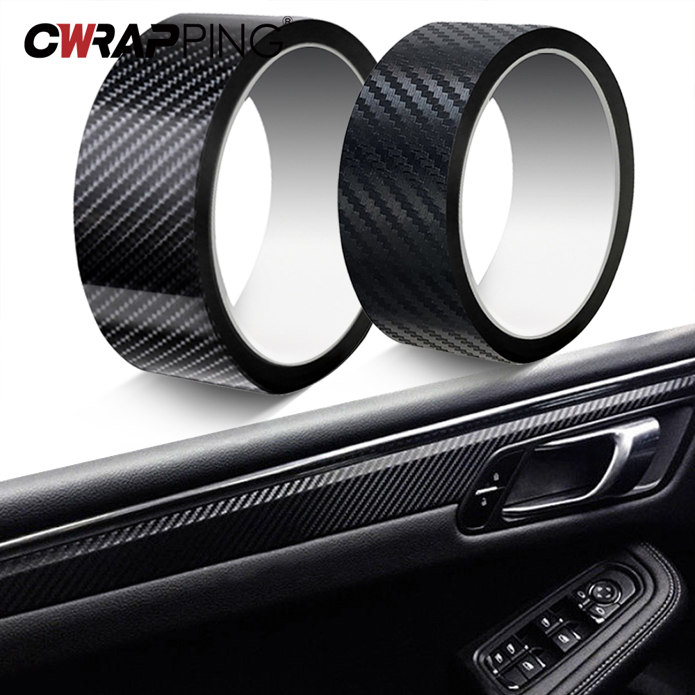 3D Carbon Fiber Vinyl Wrap Fil - Console Skin Wrap review and price