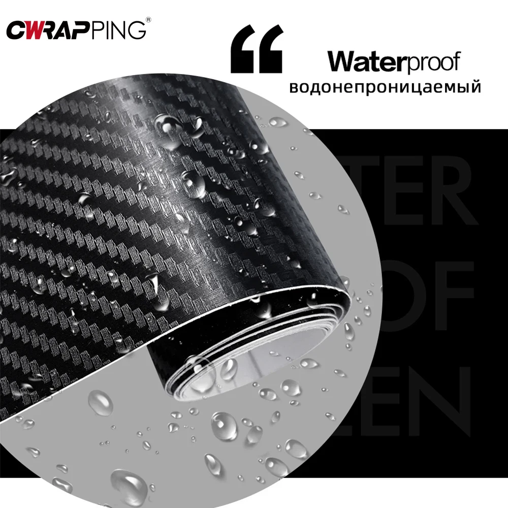 3D Carbon Fiber Vinyl Wrap Fil - Console Skin Wrap review and price