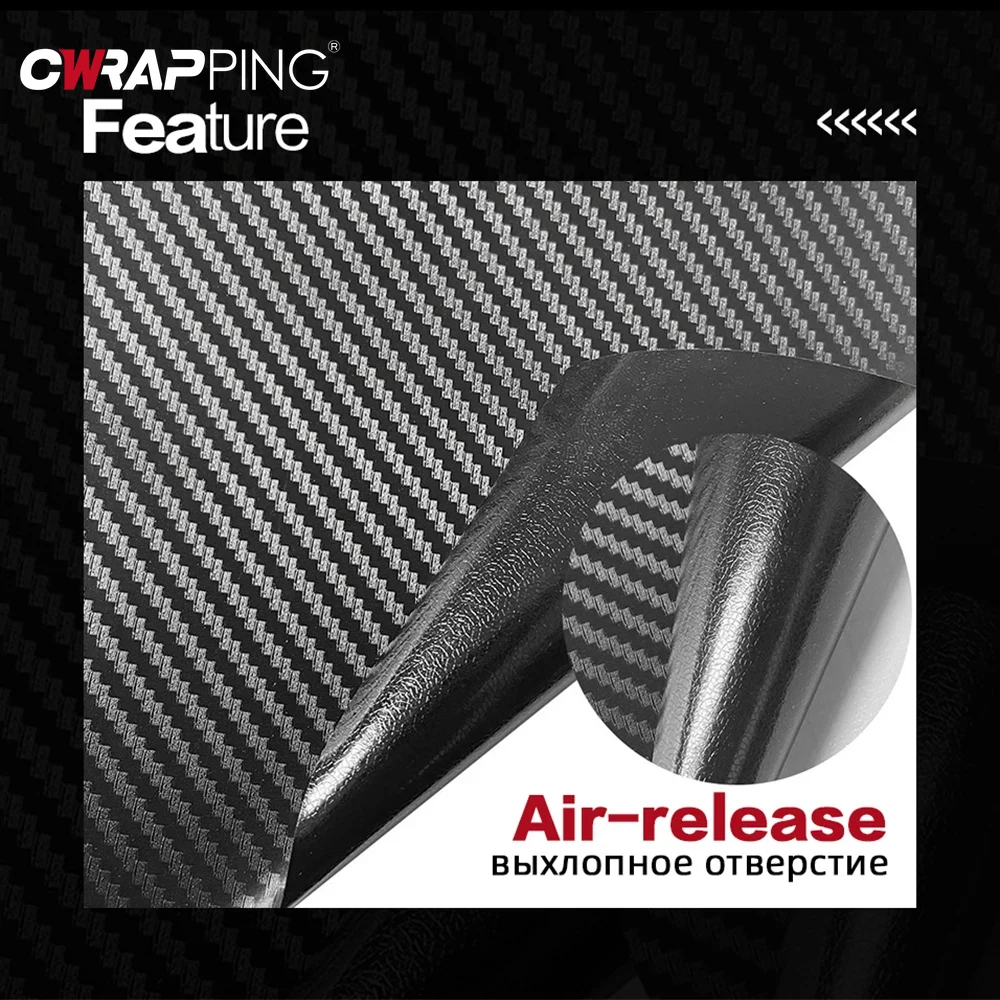 3D Carbon Fiber Vinyl Wrap Fil - Console Skin Wrap review and price