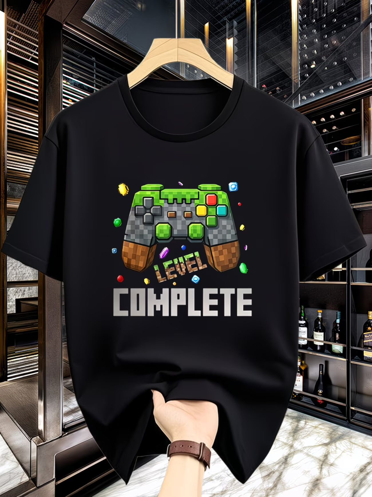 Pixel Game Console T-Shirt Cas - Gaming Console Icon review and price