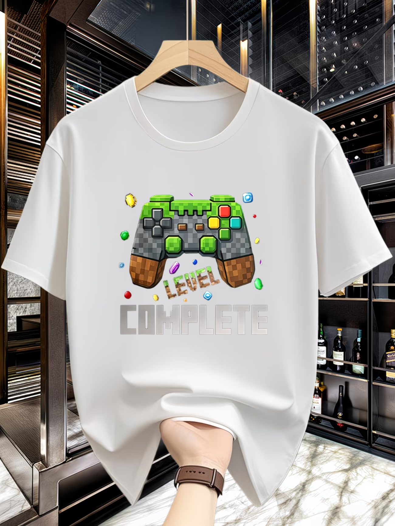 Pixel Game Console T-Shirt Cas - Gaming Console Icon review and price