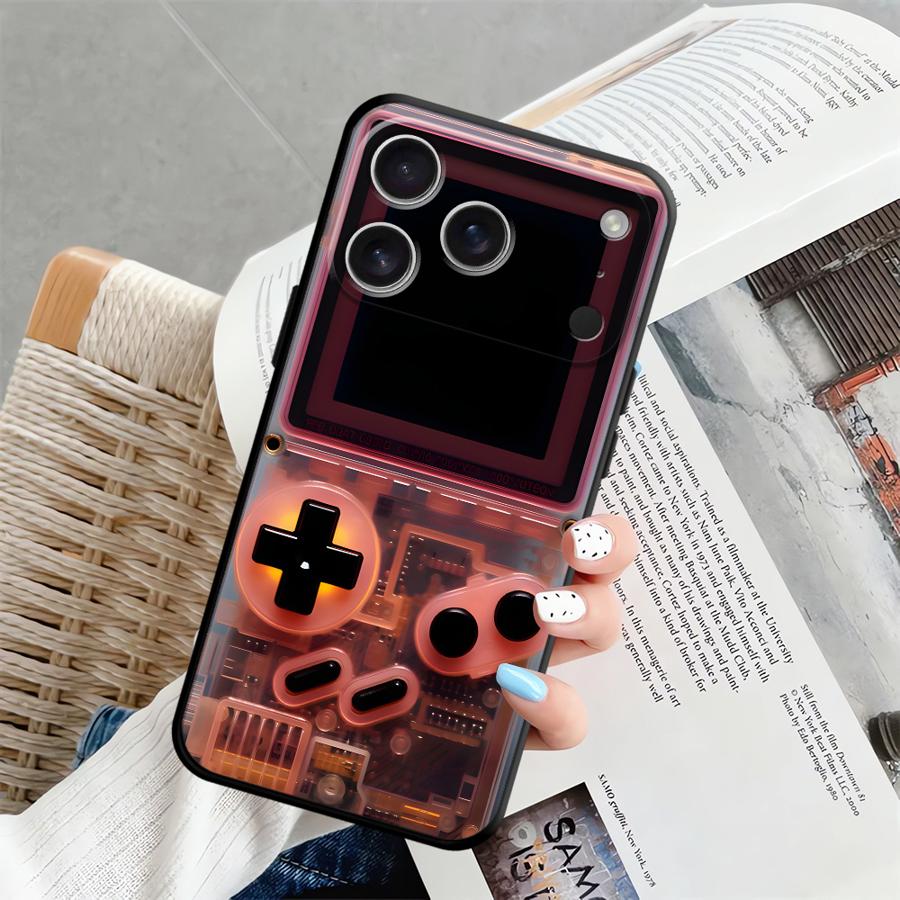 Black Soft Phone Cover Case fo - Gaming Console Logo review and price