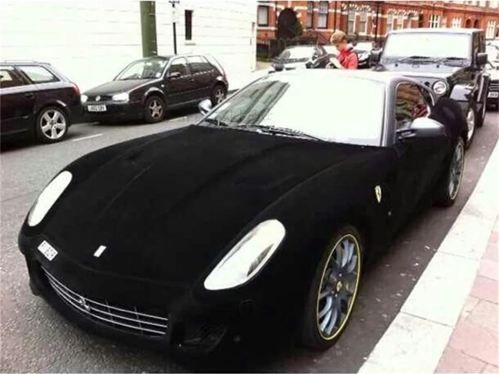 Black Velvet Vinyl Car Wrap Fi - Console Skin Wrap review and price